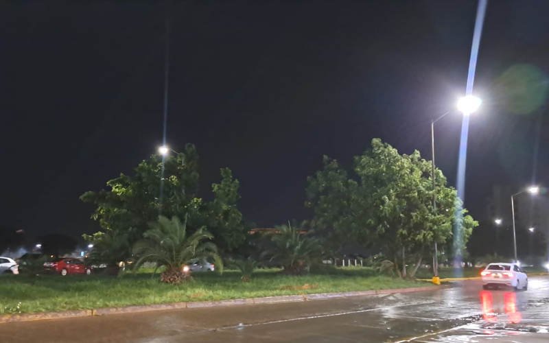 Se registran lluvias en Mazatlán