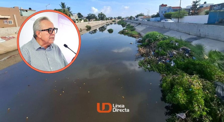 inundaciones en arroyo Jabalines en Mazatlán