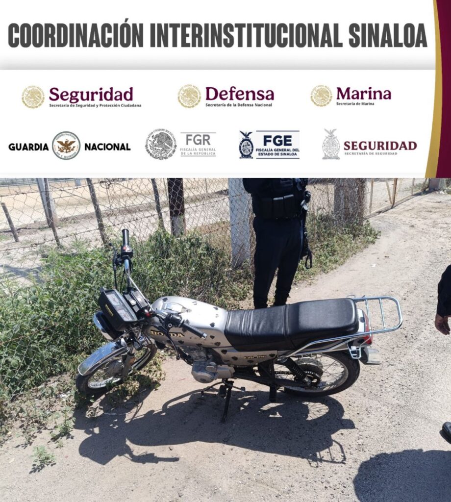 Aseguramiento de motocicleta