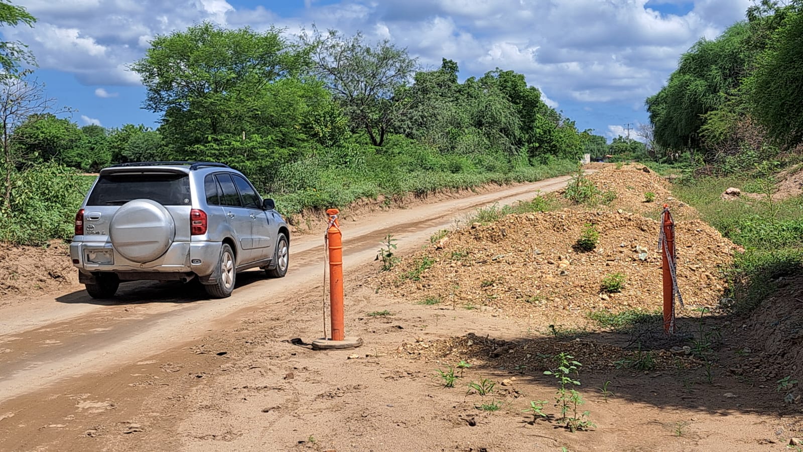 El abandono de la obra genera más problemas