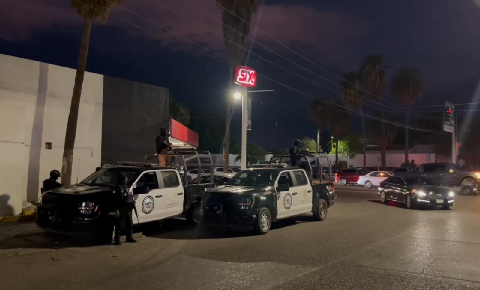 patrulla de la SSPC choca contra taxi en el sector sur
