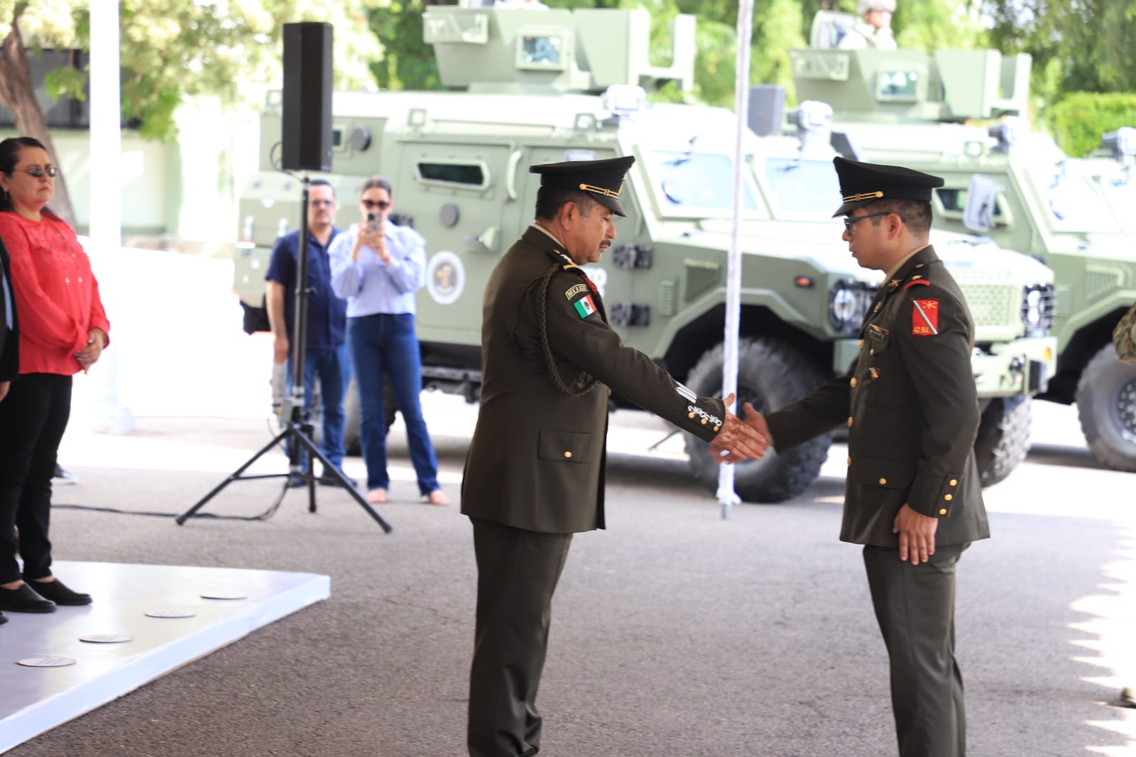 Toma de protesta del nuevo comandante de la Novena Zona Militar