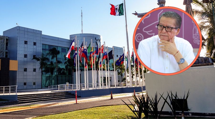 UAS (fondo), Feliciano Castro (en circulo)