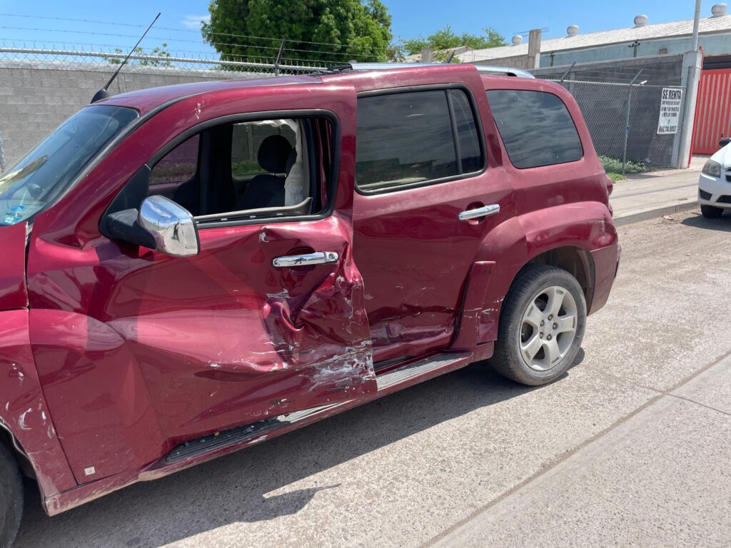 Así quedó la camioneta