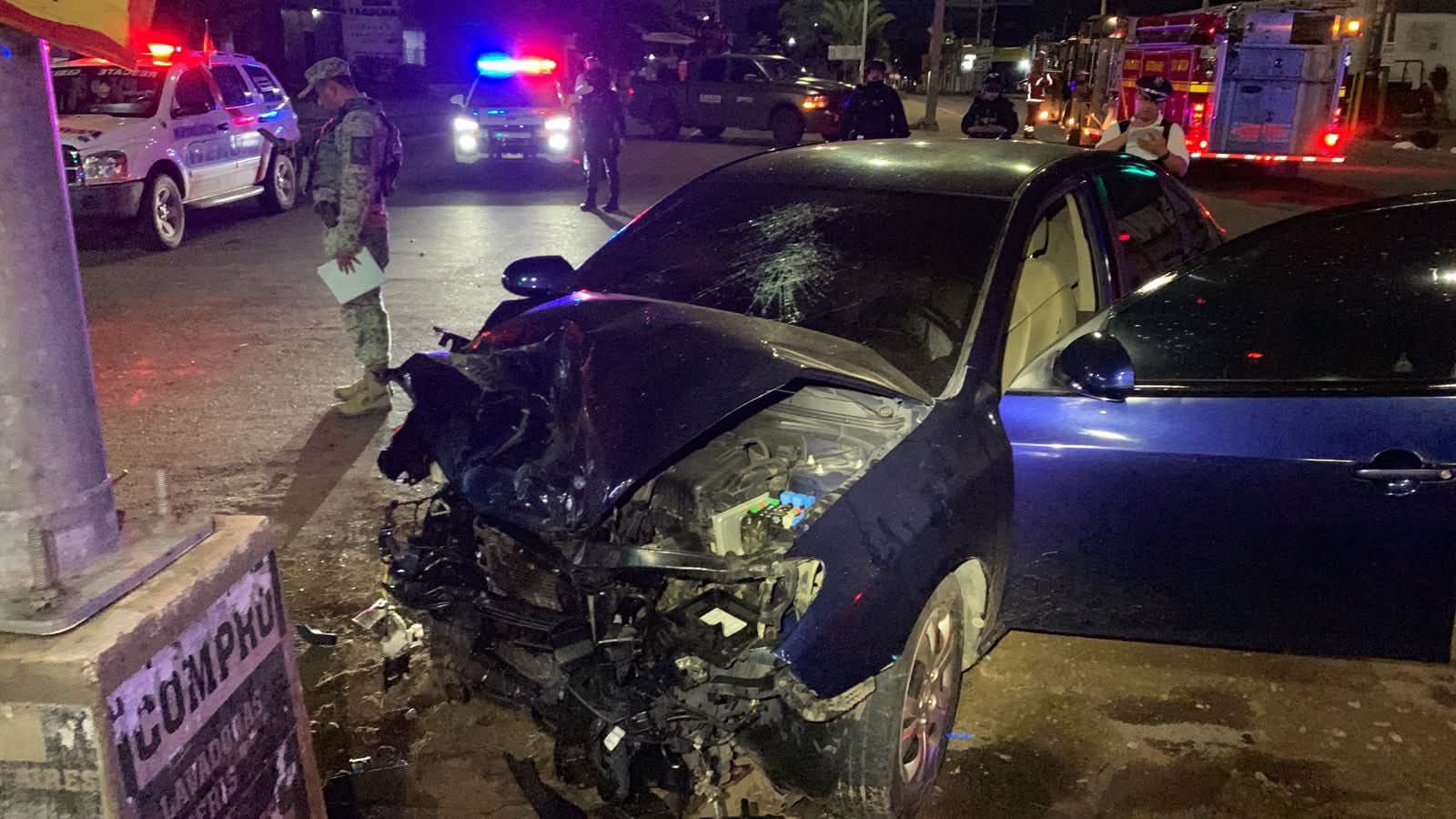 Accidente deja seis lesionados