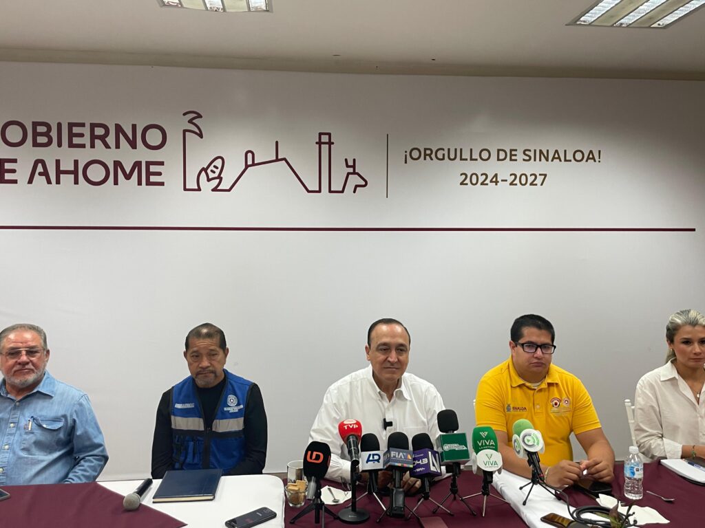 Alcalde de Ahome habló de los daños de las lluvias