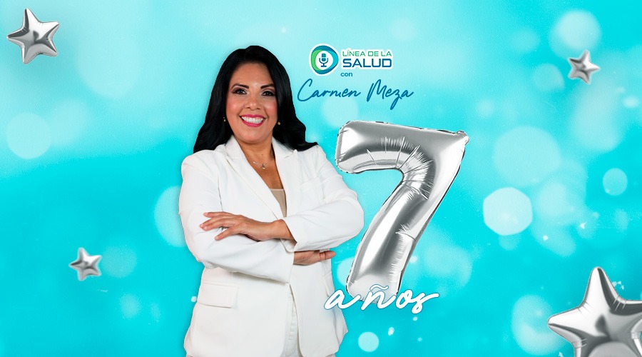 Aniversario Carmen Meza Línea de la Salud