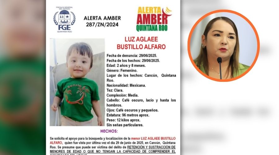 Autoridad de Quintana Roo no ha contactado a FGE por niña sinaloense desaparecida en Cancún
