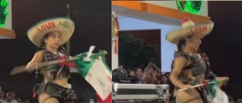¡Escándalo en Chiapas! Show con bailarina exótica en festejos patrios provoca ola de críticas
