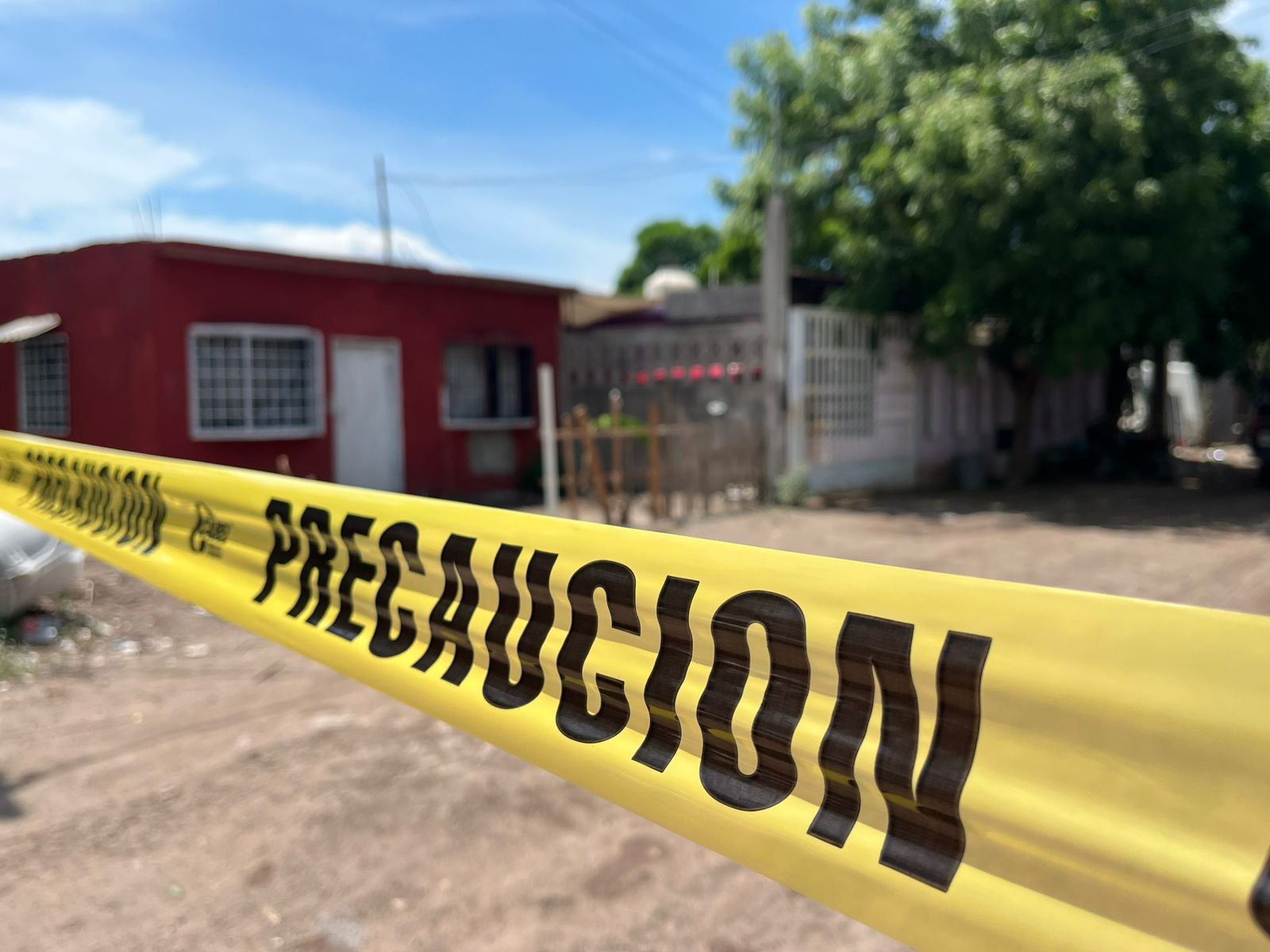 Lugar donde José Benito fue atacado a balazos.