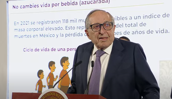  “No cambies vida por bebida azucarada”: alerta del secretario de Salud por consumo excesivo en México