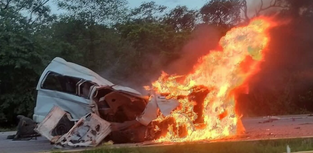 Accidente en Mérida