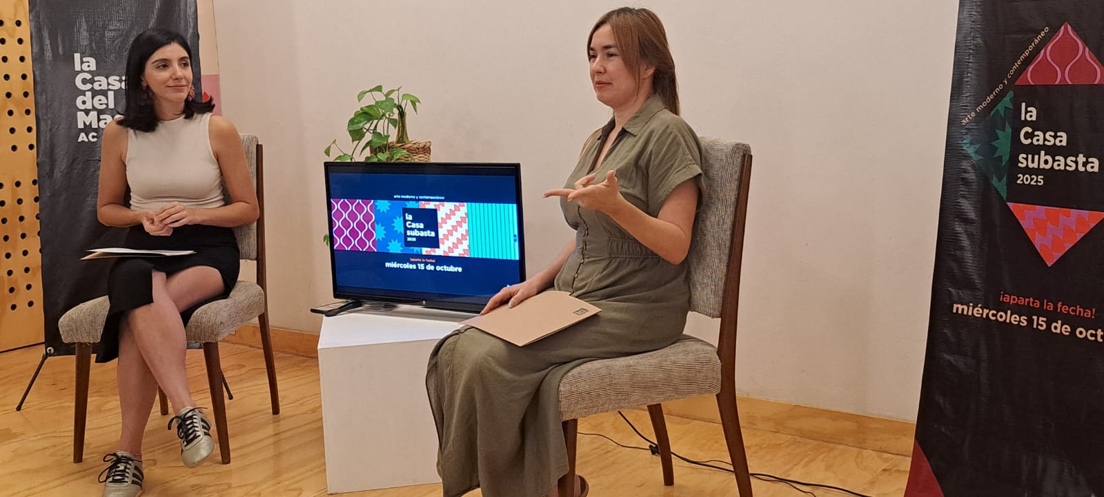 Invitación a la Casa Subasta 2025 en la Casa del Maquío.