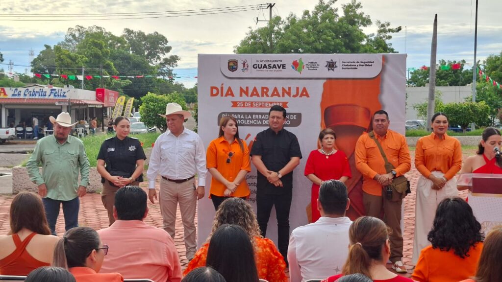 Cecilia Ramírez llama a la sororidad en el Día Naranja en Guasave