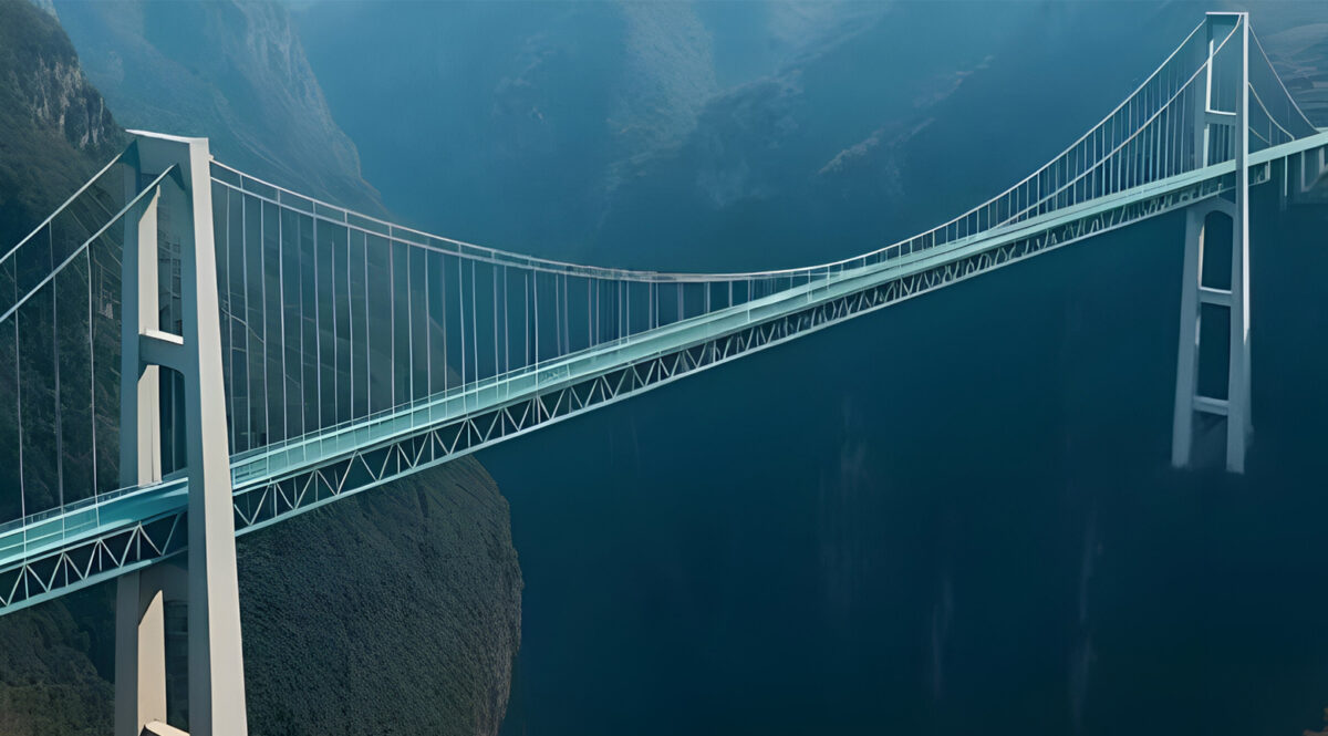 China estrena récord mundial en infraestructura con el puente más alto