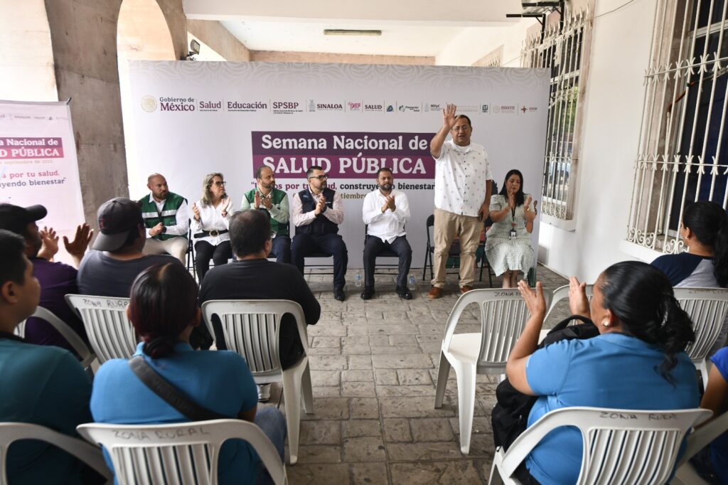 Cierra con éxito la Semana Nacional de Salud Pública “Unidos por tu Salud, Construyendo Bienestar”