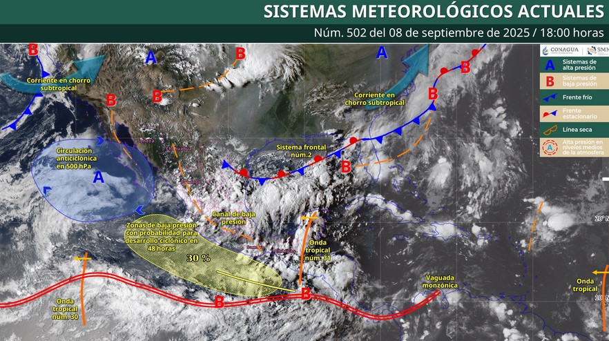¿Cómo viene el clima para la noche de este lunes y la madrugada del martes? Esto pronostica el SMN