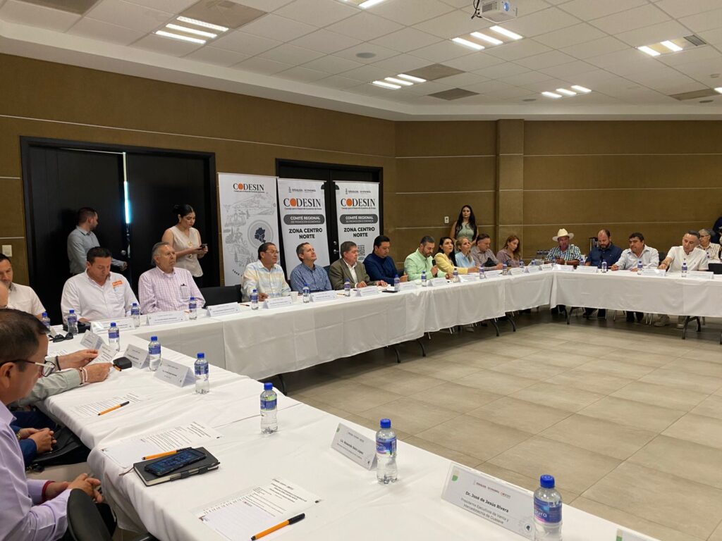 sesión regional de la zona centro-norte de Codesin