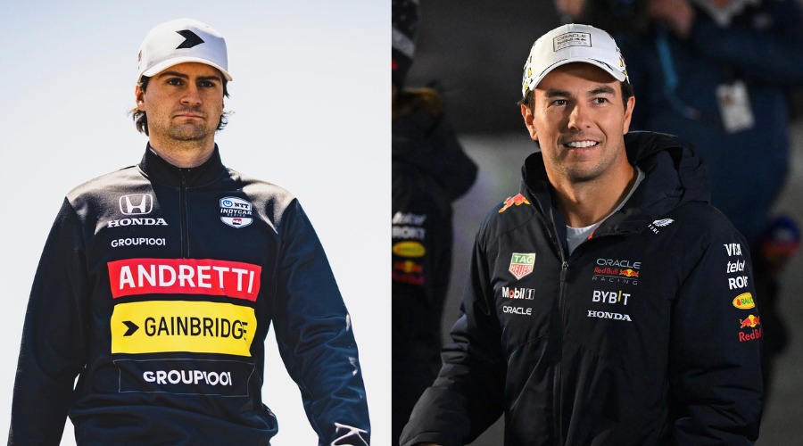 Colton Herta y Sergio 