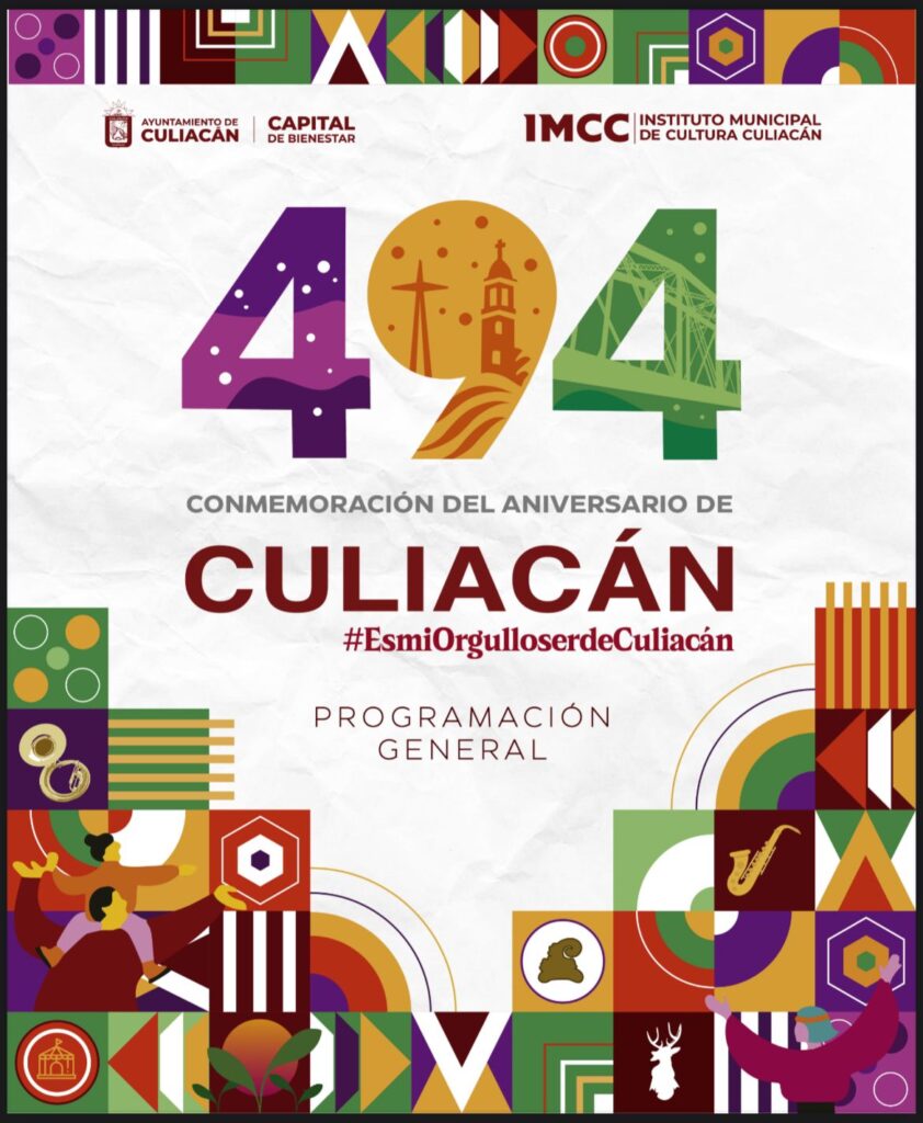 Con más de 150 actividades, hoy arranca la celebración del 494 aniversario de Culiacán