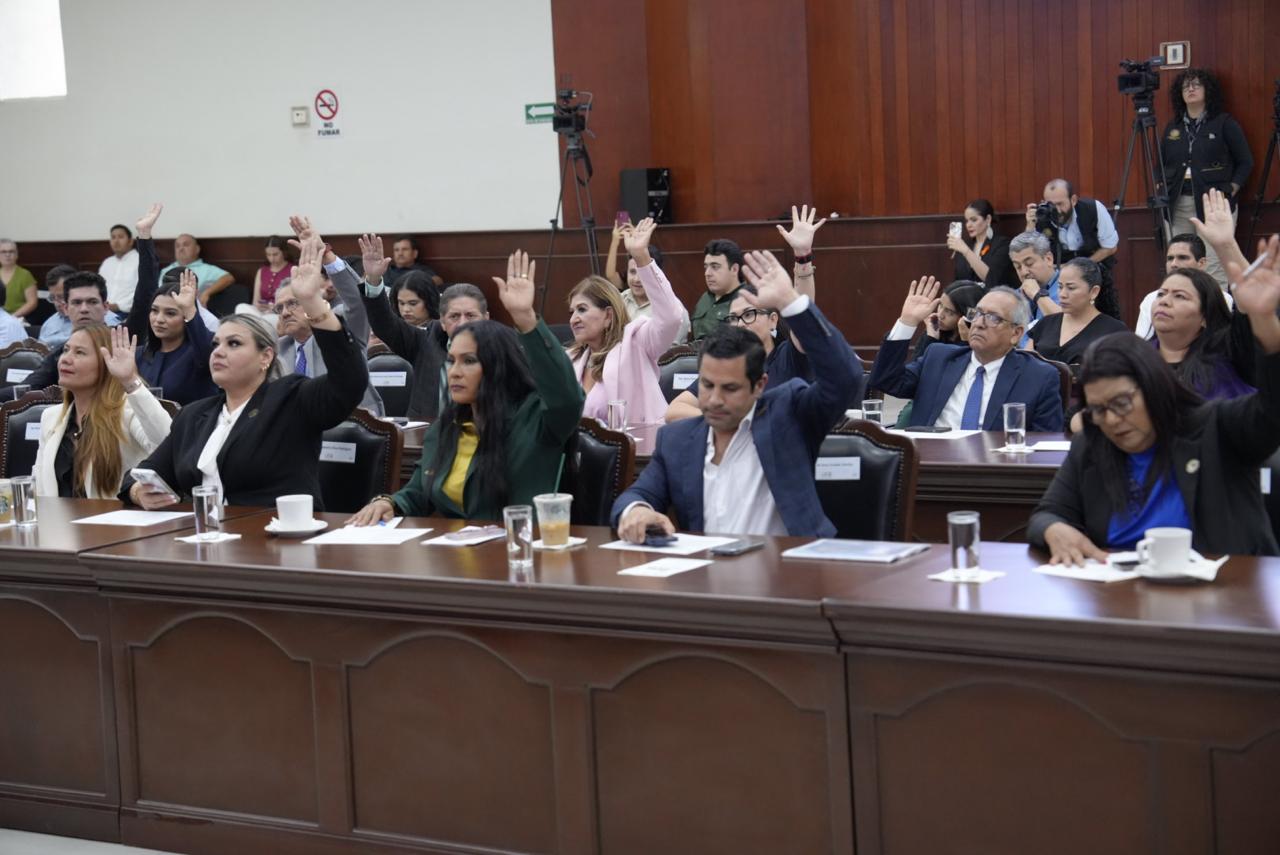 Sesión extraordinaria del Congreso de Sinaloa.