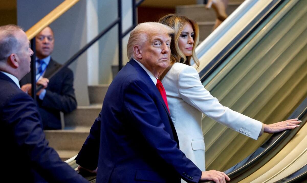 Casa Blanca exige indagar accidente de Trump en escalera mecánica durante visita a la ONU