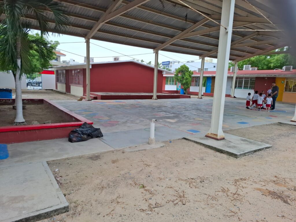 En Mazatlán el Jardín de Niños Gandhi presenta fallas en el suministro de energía eléctrica