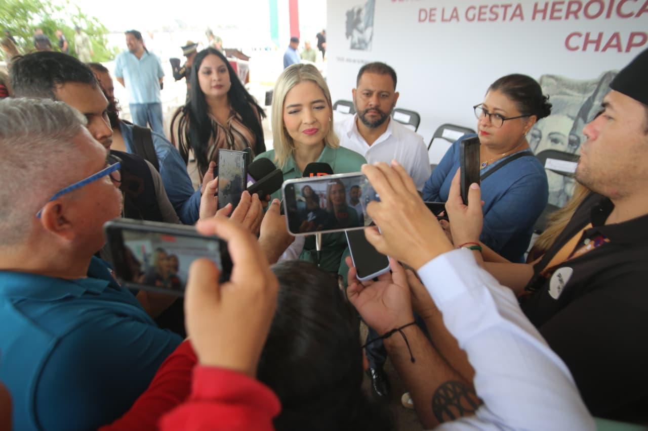Estrella Palacios Domínguez, presidenta municipal de Mazatlán