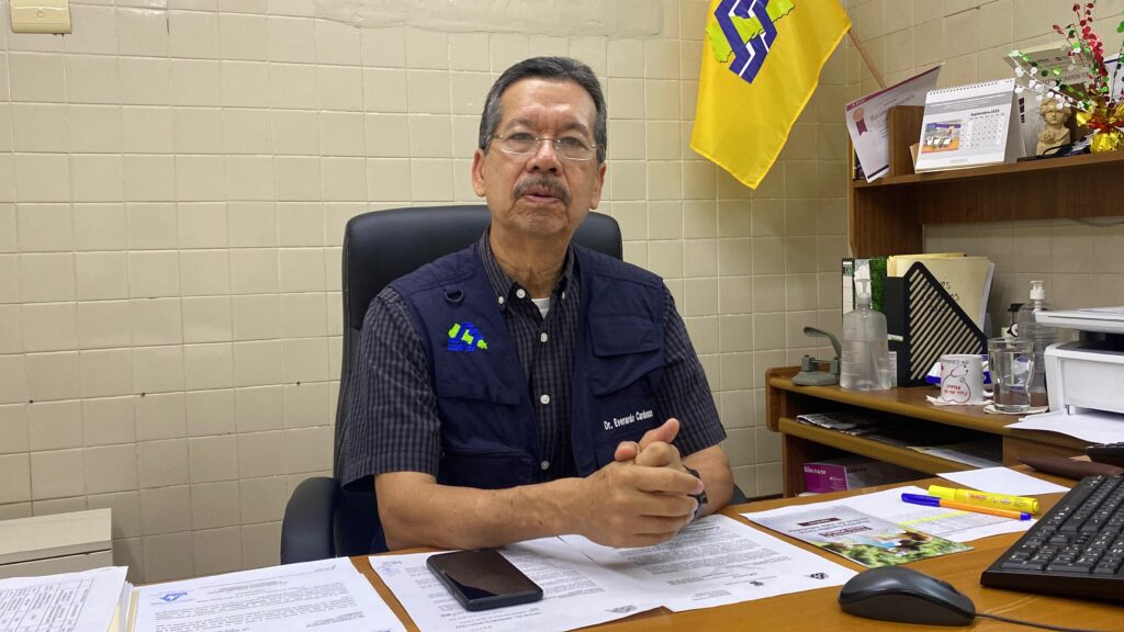 Everardo Cárdenas, jefe de la Jurisdicción Sanitaria Número Dos.