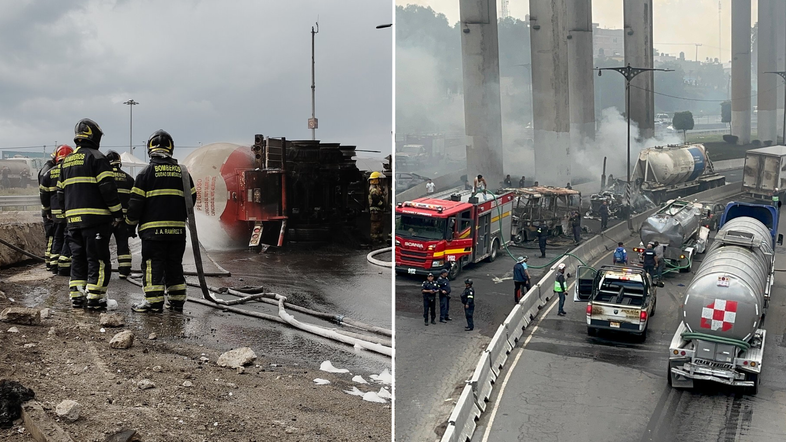 Explosión de pipa en Iztapalapa no fue por baches ni fallas en el vehículo: Fiscalía de CDMX