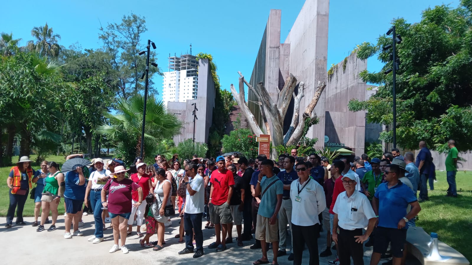 Simulacro en el Gran Acuario