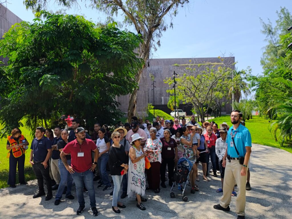 Simulacro en el Gran Acuario