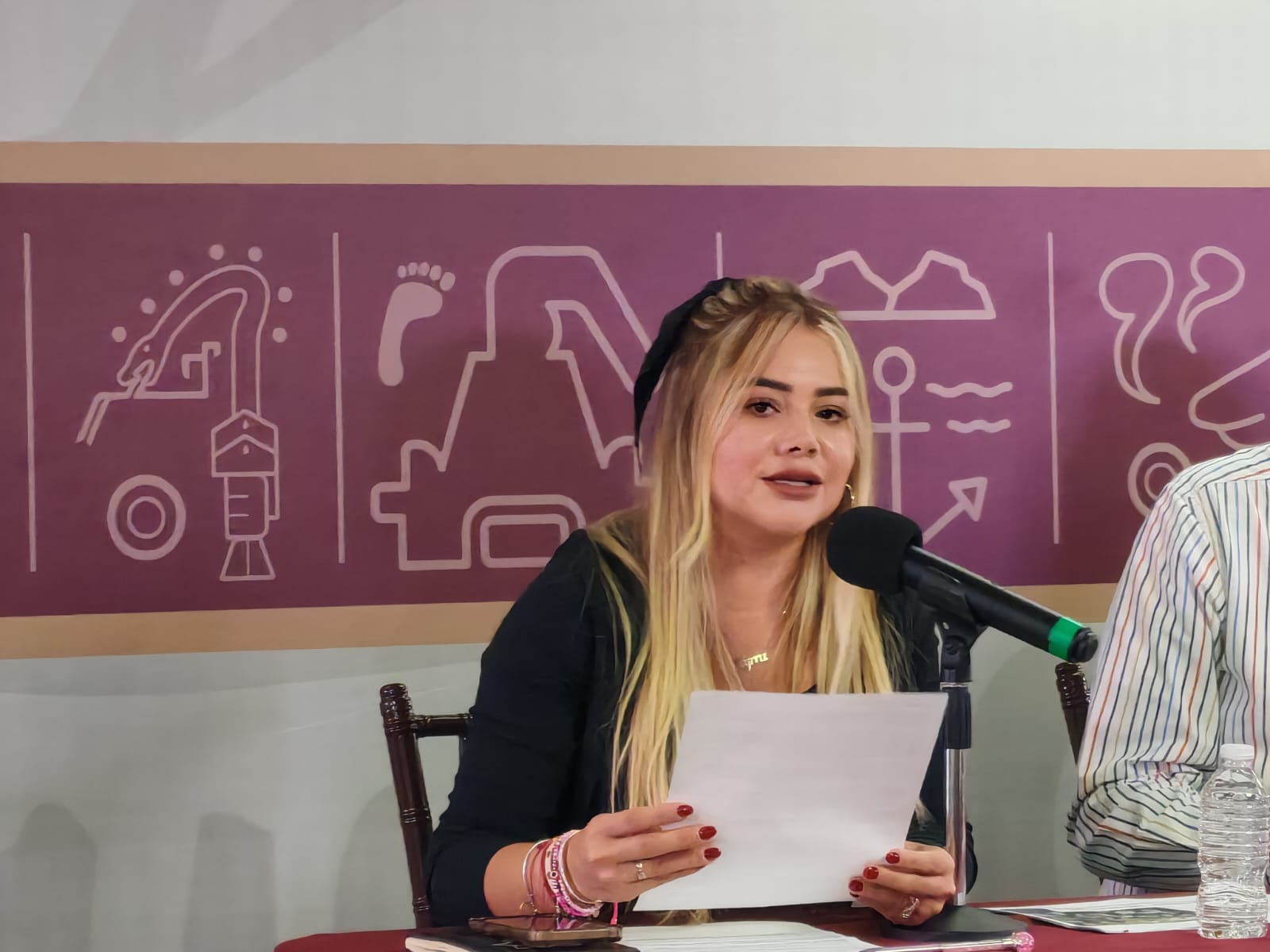 Guadalupe Cázares Gallegos, directora de Programas Preventivos de la Secretaría de Seguridad Pública del Estado (SSPE).