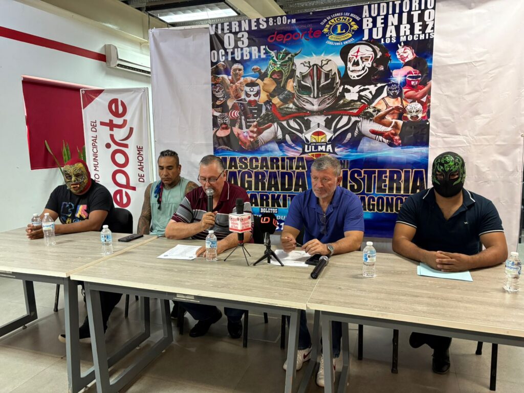Habrá función de lucha libre profesional en pro del Club de Leones