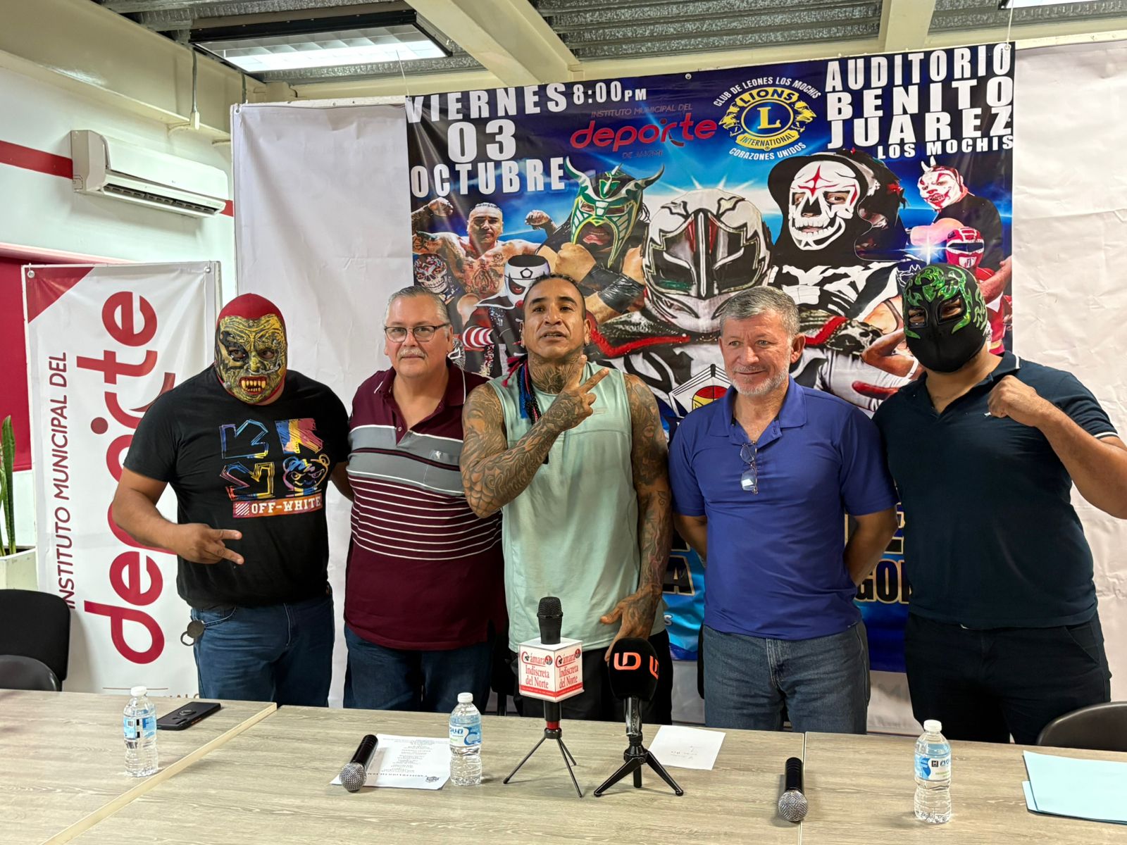 Habrá función de lucha libre profesional en pro del Club de Leones