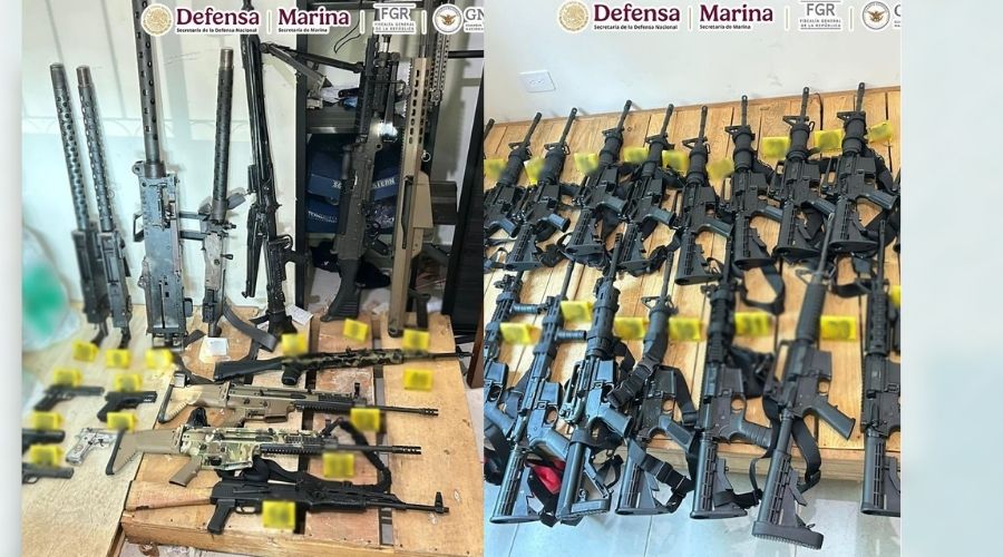 Harfuch destaca cateo en inmueble utilizado como casa de seguridad
