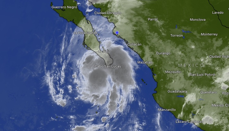 Sistema Windy del huracán Lorena
