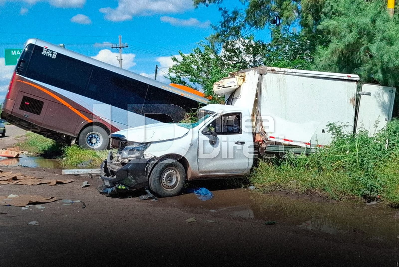 Iba en el vehículo de carga cobra segunda víctima “camionazo” en el trébol de Costa Rica, Culiacán