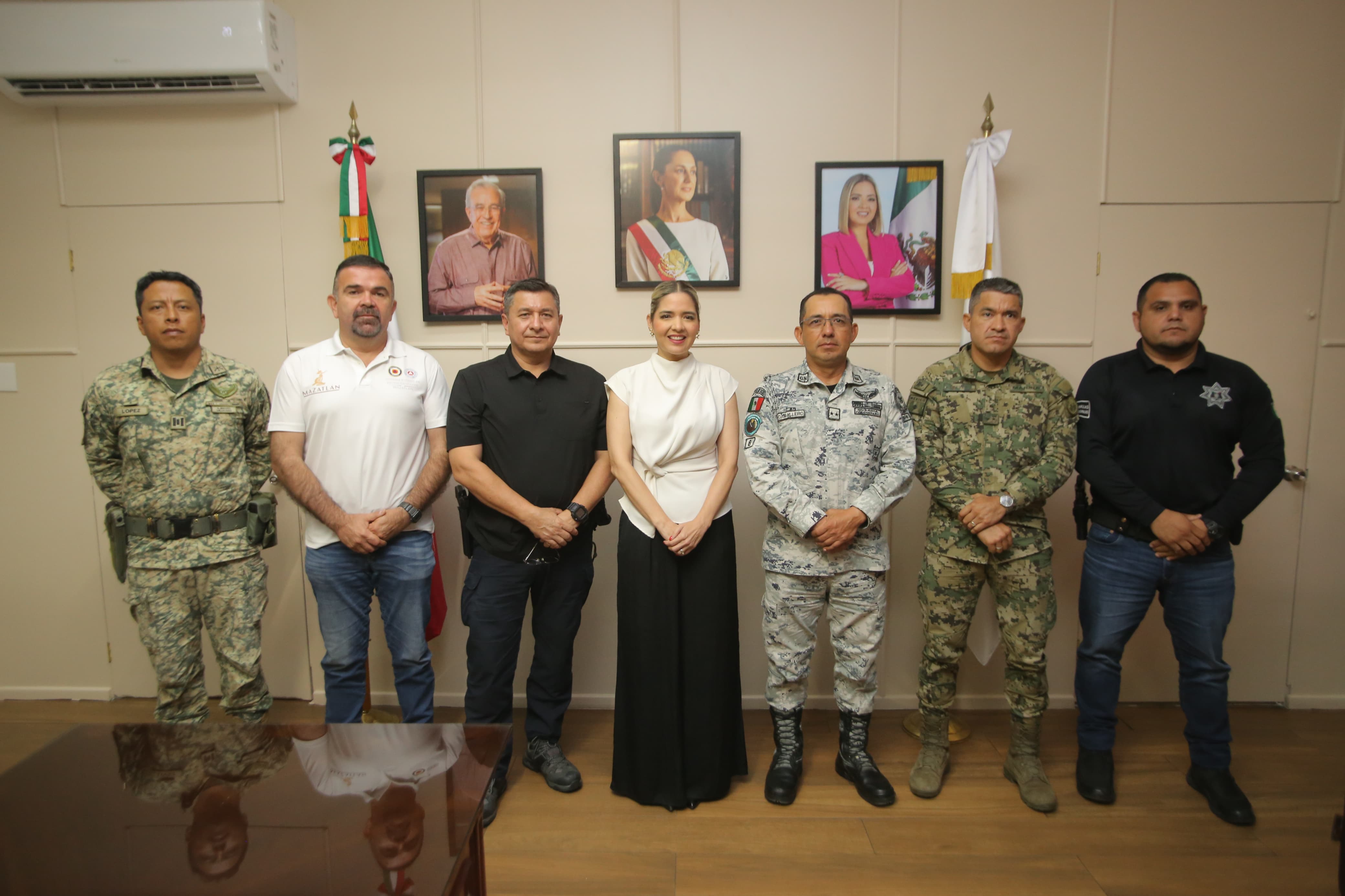 Ajustan operativo de seguridad para eventos patrios en Mazatlán