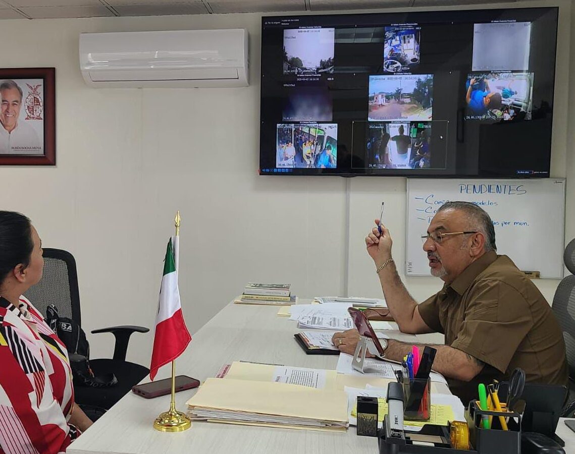 Acuerdan reforzar seguridad en transporte público de Los Mochis para proteger a pasajeras