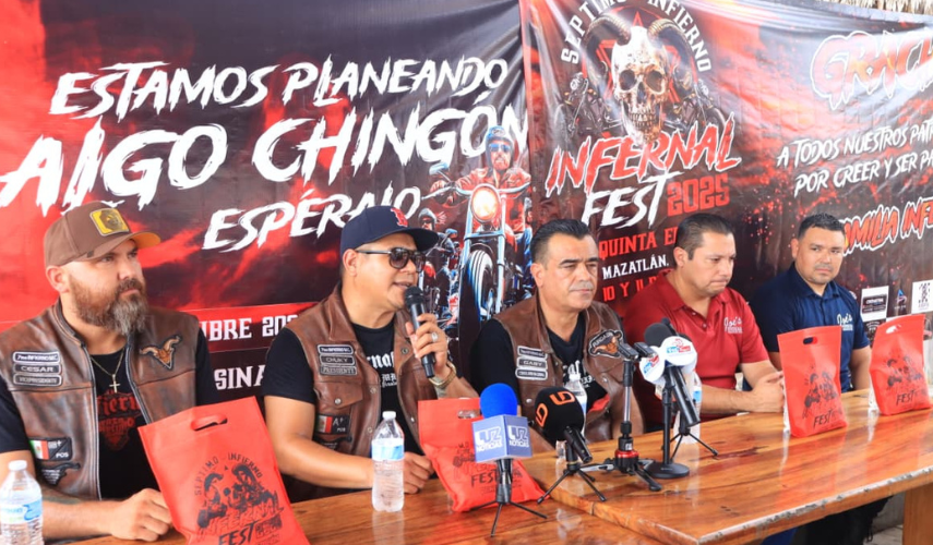 Rueda de prensa del Quinta edición del evento Infernal Fest