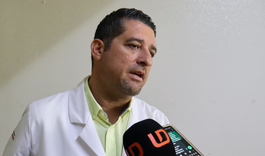 Jaime Astorga Mendoza, director del Hospital General de Los Mochis