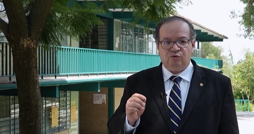 Rector de la UNAM condena asesinato en el CCH Sur: 