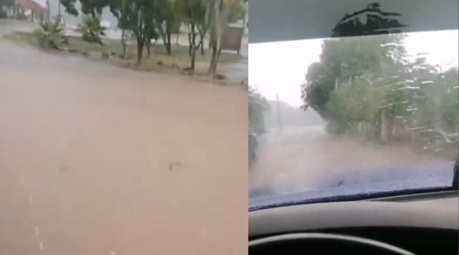 Llueve en Higuera de Zaragoza y Topolobampo