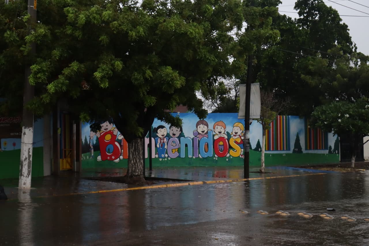Acumulado de lluvias en Sinaloa