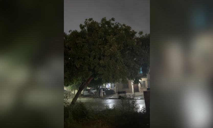 Lluvia en Culiacán