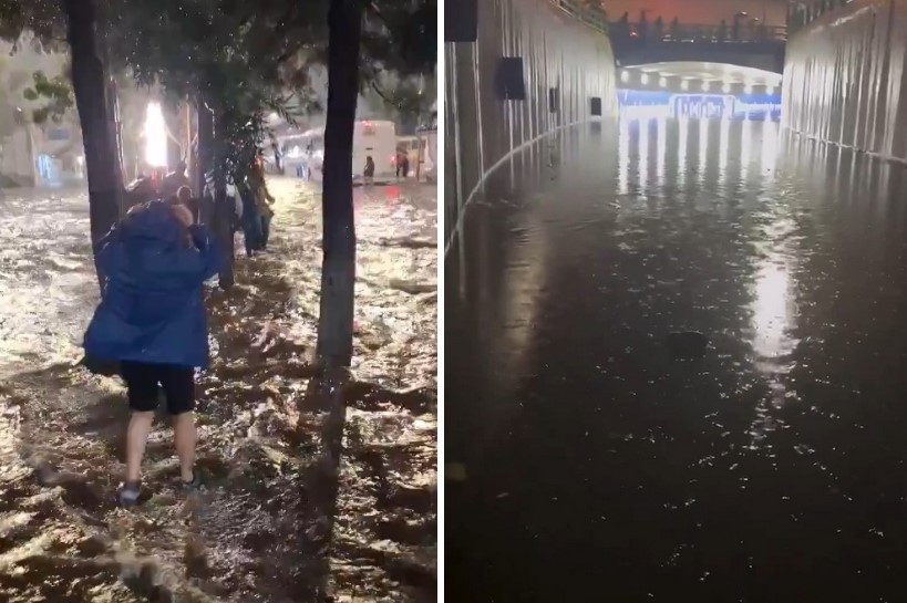 VIDEO: Fuertes lluvias desatan inundaciones y otras complicaciones en varias zonas de la CDMX