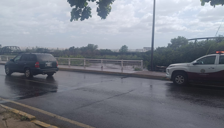 Lluvias en la ciudad de Culiacán