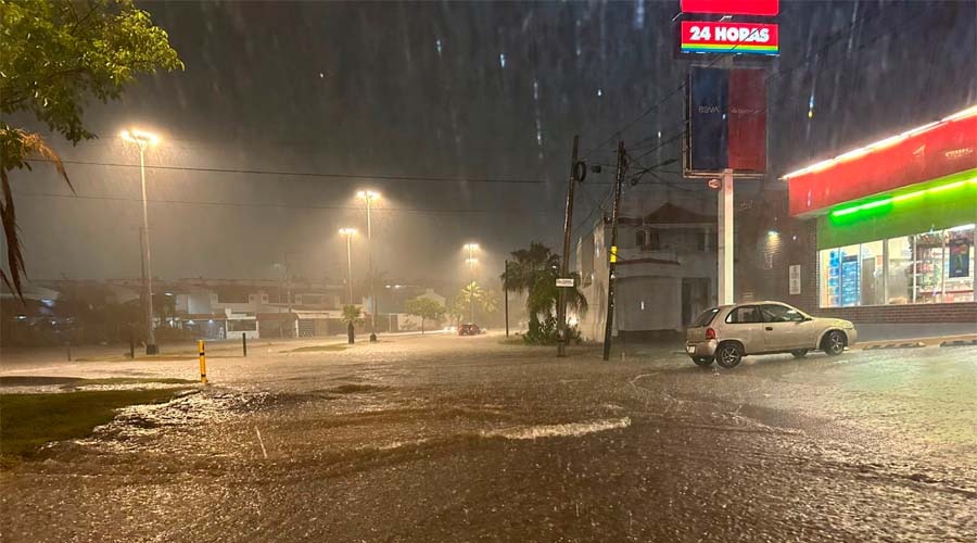Lluvias en Sinaloa