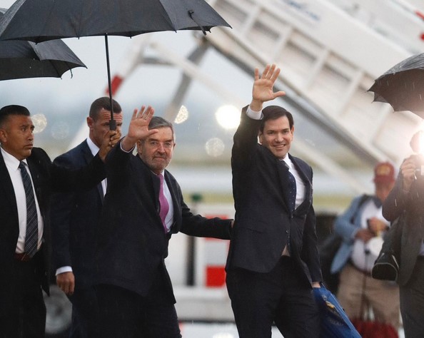Marco Rubio, secretario de Estado de EU, aterriza en México y se alista para encuentro con Sheinbaum